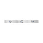 Bracelet Jonc Aleksandra Argent Blanc Oxyde De Zirconium - Bracelets joncs Femme | Marc Orian
