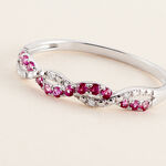 Bague Sofia Or Blanc Rubis Et Diamant - Bagues vintage Femme | Marc Orian