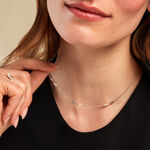 Collier Felisia Argent Blanc Cristaux De Swarovski - Colliers avec pierres Femme | Marc Orian