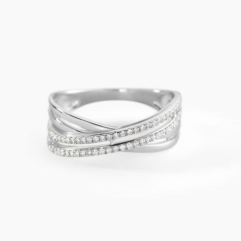 Bague Julianne Or Blanc Diamant Divers - Bagues pierres pr&eacute;cieuses Femme | Marc Orian