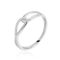 Bague Osanna Or Blanc Diamants