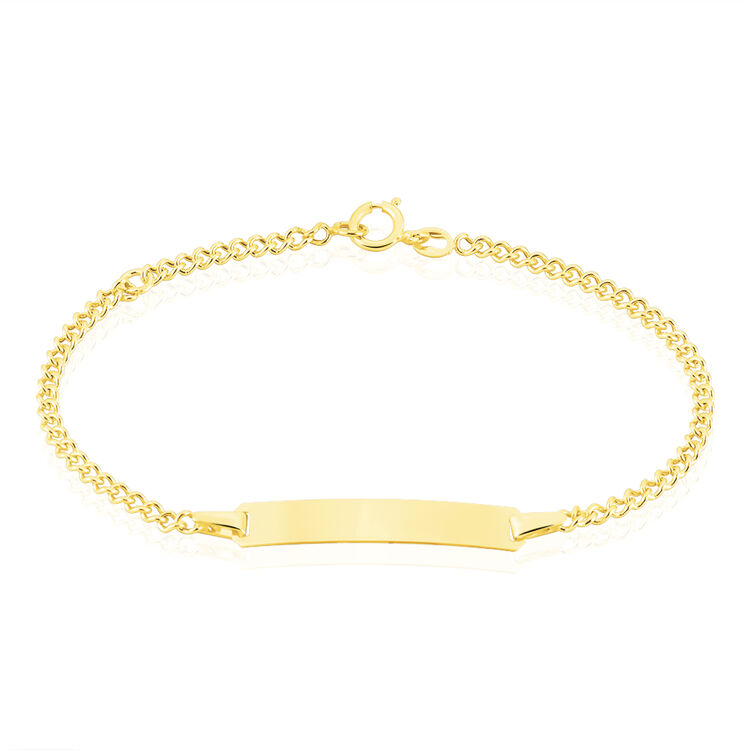 Bijoux Bapteme Enfant Maille Gourmette Marc Orian