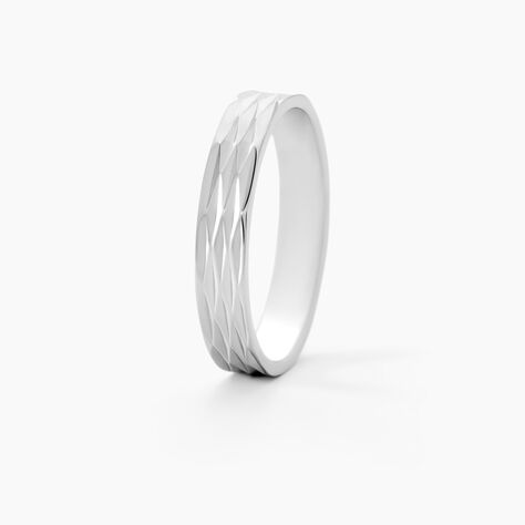 Alliance Harmonia Or Blanc - Alliances duo Unisex | Marc Orian