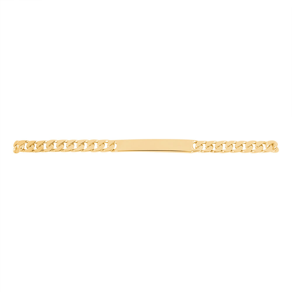 Bracelet Identité Clement Plaqué Or Jaune - Gourmettes Femme | Marc Orian