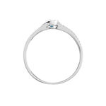 Bague Or Blanc Anja Topaze - Bagues pierres fines Femme | Marc Orian