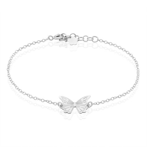 Bracelet Argent Blanc Liseron - Bracelets chaînes Femme | Marc Orian