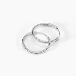 Cr&eacute;oles Argent Blanc Agathe - Cr&eacute;oles Femme | Marc Orian