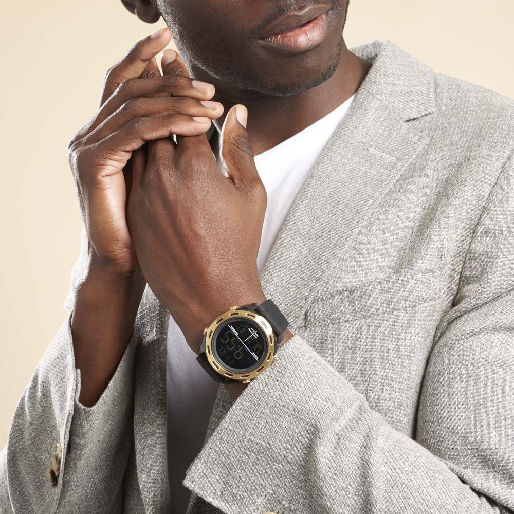 Montre Diesel Crusher Noir - Montres étanches Homme | Marc Orian