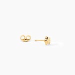 Boucles D'Oreilles Puces Bartholomew Or Jaune - Puces Femme | Marc Orian