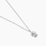 Collier Dhyana Argent Blanc - Colliers fantaisie Femme | Marc Orian