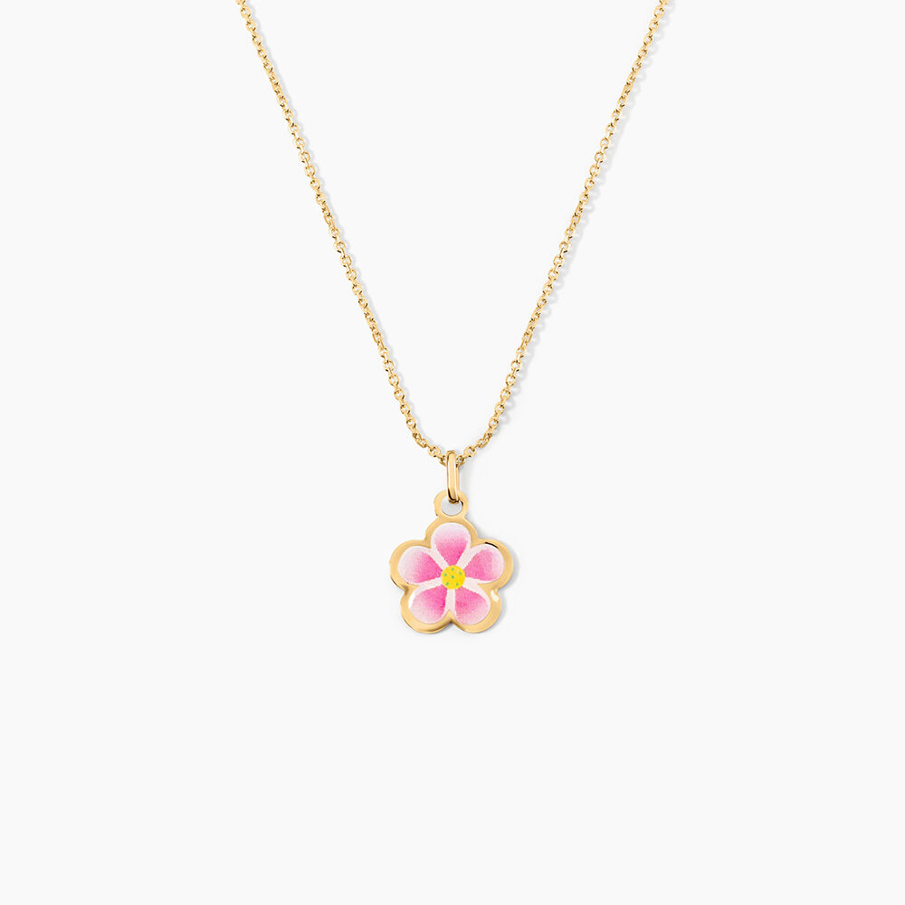 Collier Syna Fleur Or Jaune - Colliers ete Enfant | Marc Orian