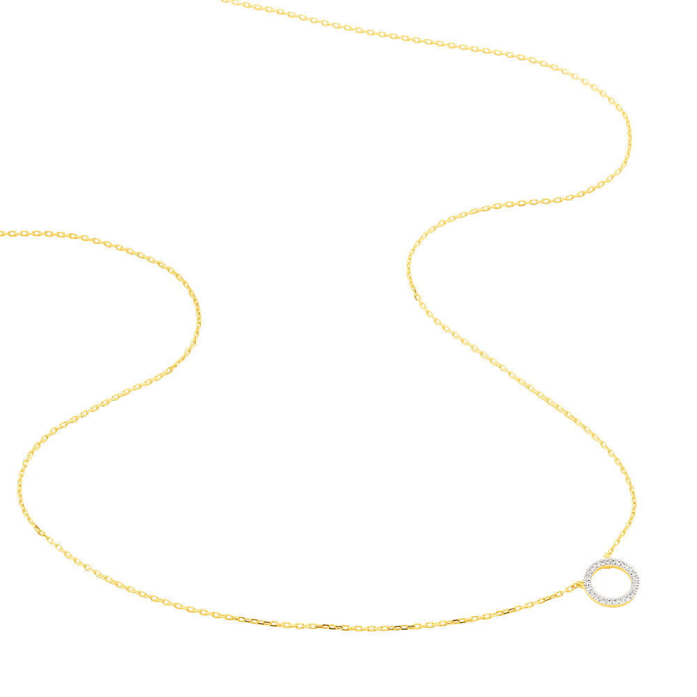 Collier Maude Or Jaune Diamant - Colliers avec pierres Femme | Marc Orian