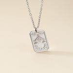 Collier Phebus Him Acier - Colliers fantaisie Homme | Marc Orian