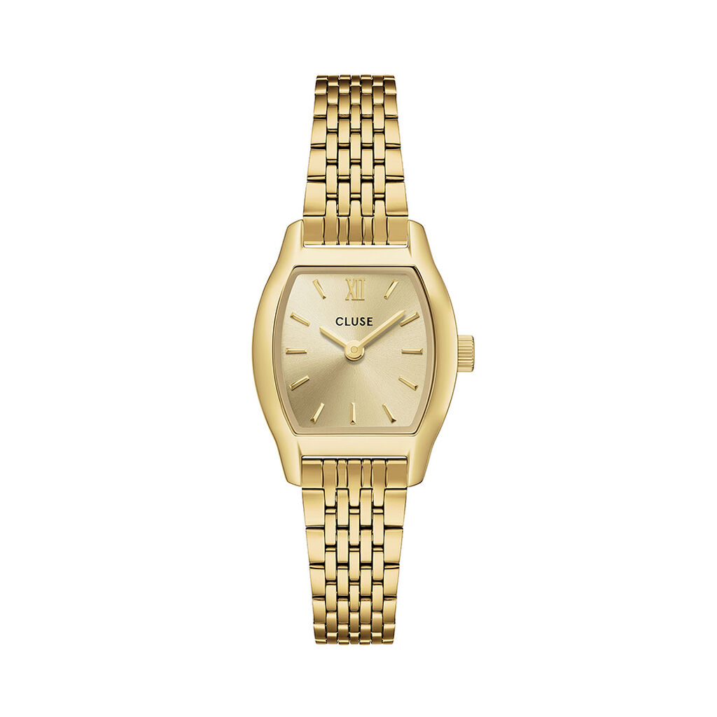 Montre Cluse Tonnette Mini Champagne - Montres &eacute;tanches Femme | Marc Orian
