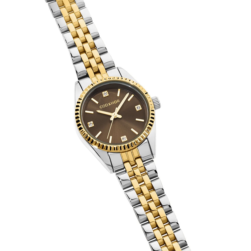 Montre Codhor Sofia Marron - Montres &eacute;tanches Femme | Marc Orian