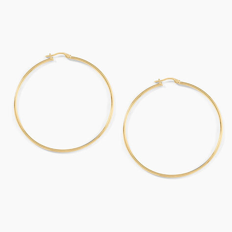 Cr&eacute;oles Agapanthe Or Jaune - Cr&eacute;oles Femme | Marc Orian