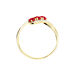 Bague Simma Or Jaune Diamant Et Rubis - Bagues vintage Femme | Marc Orian