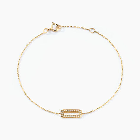 Bracelet Pris Or Jaune Diamant - Bracelets cha&icirc;nes Femme | Marc Orian