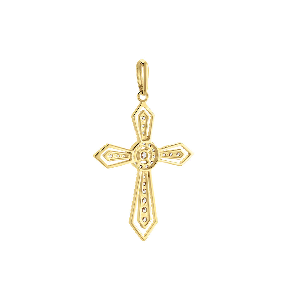 Pendentif Phrixus Or Jaune Oxyde De Zirconium - Pendentifs Famille | Marc Orian