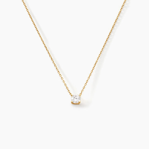 Collier Ponama Or Jaune Oxyde De Zirconium - Colliers avec pierres Femme | Marc Orian