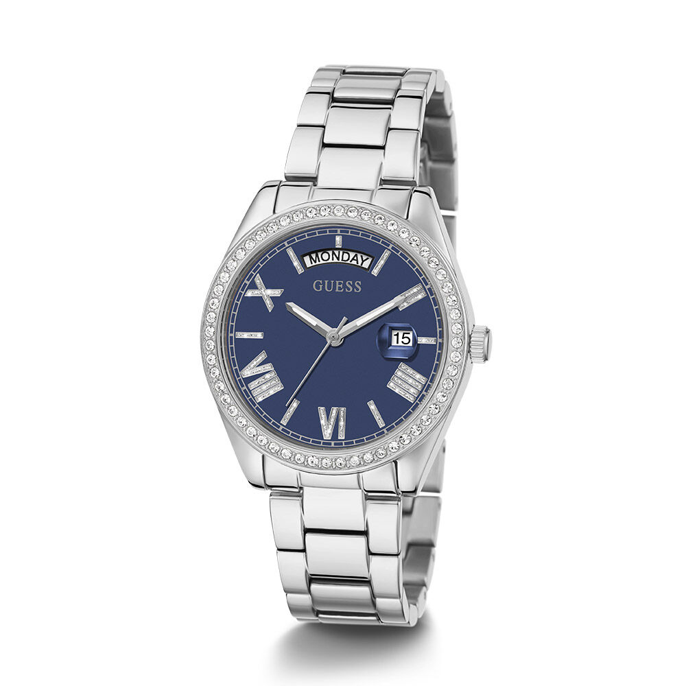 Montre Guess Luna Bleu - Montres classiques Femme | Marc Orian
