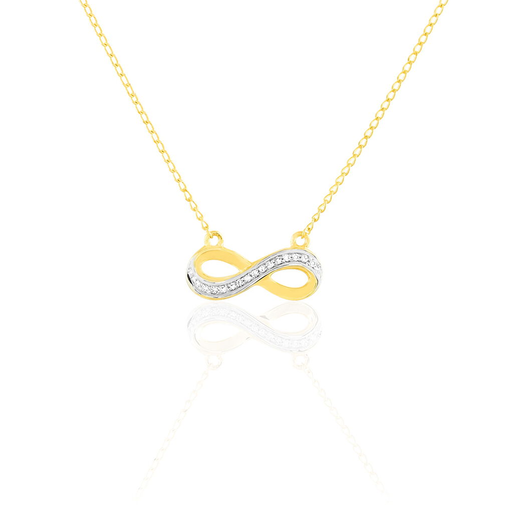 Collier Chacha Or Jaune Diamant - Colliers avec pierres Femme | Marc Orian