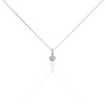 Collier Lisyae Or Blanc Diamant - Colliers avec pierres Femme | Marc Orian