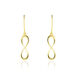 Boucles D'oreilles Pendantes Spya Infini Or Jaune - Pendantes Femme | Marc Orian