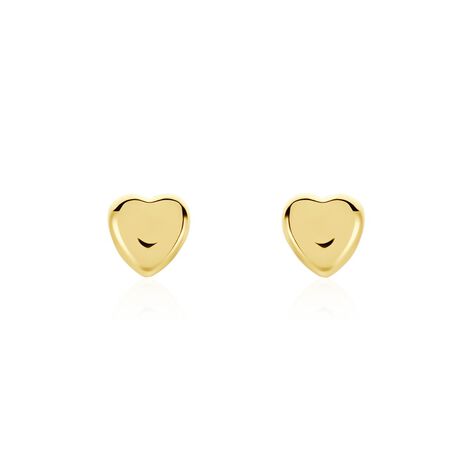 Boucles D'oreilles Puces Arisaema Or Jaune - Clous d'oreilles Enfant | Marc Orian