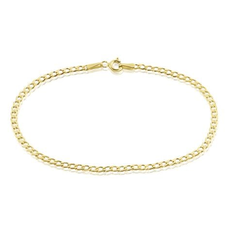 Bracelet Iris Or Jaune Maille Gourmette - Bracelets mailles Femme | Marc Orian