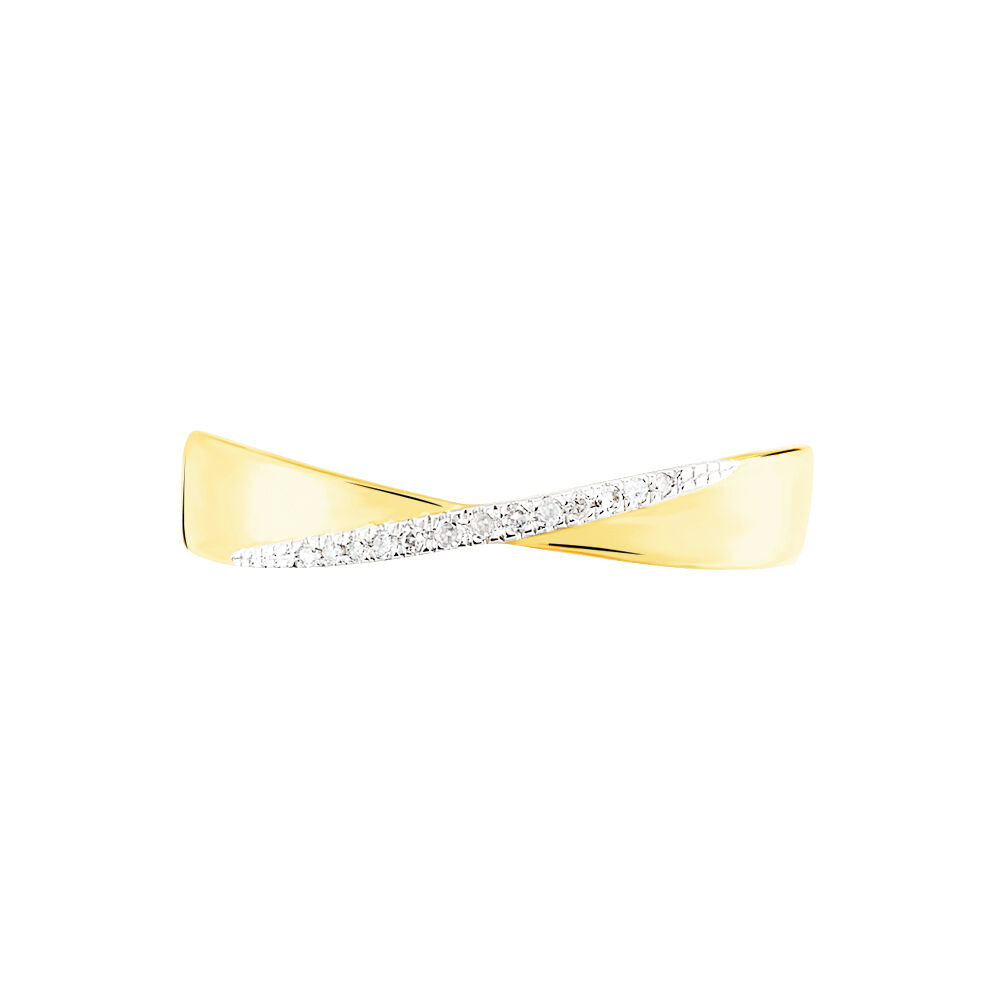 Bague Suzie Or Jaune Diamant - Bagues pierres précieuses Femme | Marc Orian