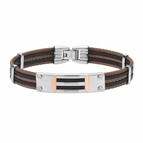 Bracelet Sawssan Or Acier Bicolore - Bracelets Homme | Marc Orian