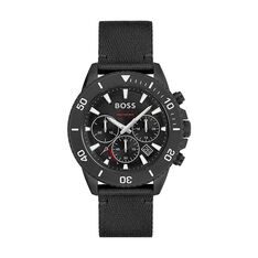 Montre Boss Admiral Sustainable Noir - Montres sport Homme | Marc Orian