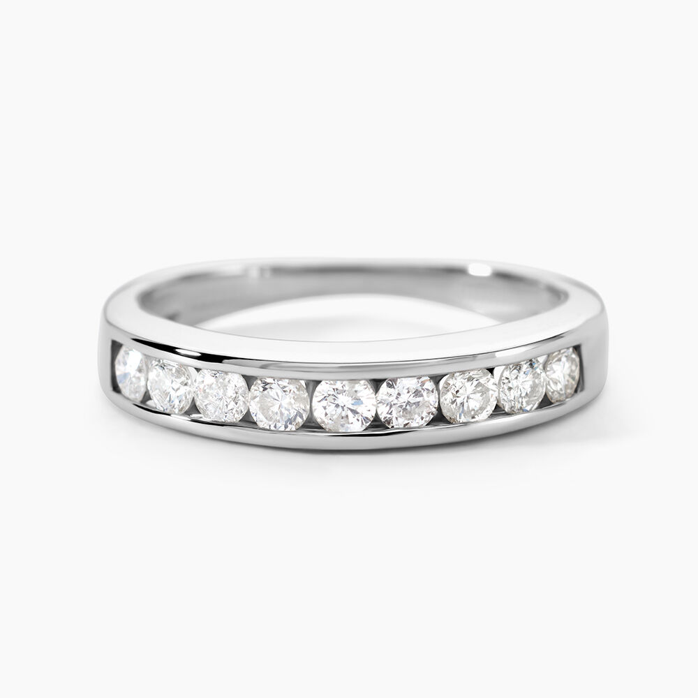Alliance Giulia Or Blanc Diamant - Alliances personnalis&eacute;es Femme | Marc Orian
