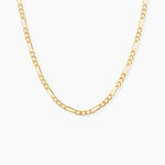 Cha&icirc;ne Cameo Maille Alternee 1/3 Or Jaune - Chaines Femme | Marc Orian