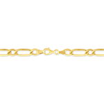 Bracelet Ophelio Maille Alternee 1/1 Or Jaune - Bracelets mailles Homme | Marc Orian