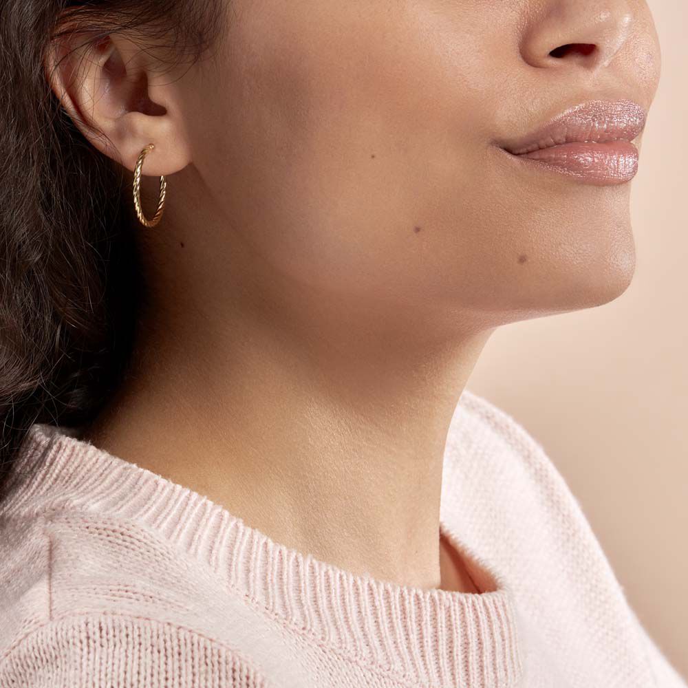 Créoles Bartimee Or Jaune - Créoles Femme | Marc Orian