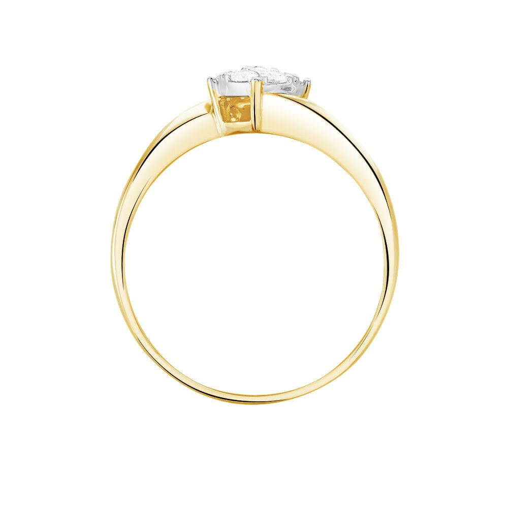 Bague Solitaire Lysia Or Jaune Diamant - Solitaires Femme | Marc Orian