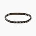 Bracelet Jourdan Acier Noir - Bracelets cordons Homme | Marc Orian