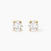 Boucles D'Oreilles Puces Aphrodite Ld Or Jaune Diamant Synth&eacute;tique - Puces Femme | Marc Orian