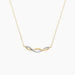 Collier Or Jaune Abisai Diamants - Colliers avec pierres Femme | Marc Orian