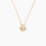 Collier Confucius Or Jaune Diamant - Colliers avec pierres Femme | Marc Orian