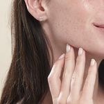 Demi Cr&eacute;oles Or Jaune Jacobea Oxyde De Zirconium - Cr&eacute;oles Femme | Marc Orian