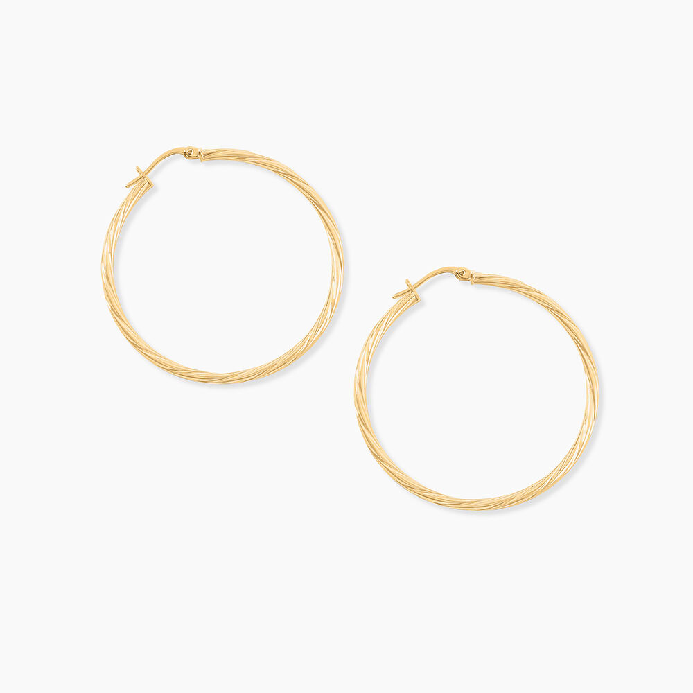 Cr&eacute;oles Youri Or Jaune - Cr&eacute;oles Femme | Marc Orian