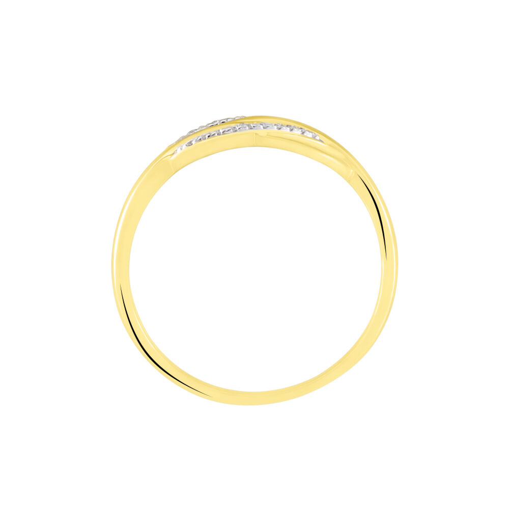 Bague Simounia Or Jaune Diamant - Bagues pierres précieuses Femme | Marc Orian