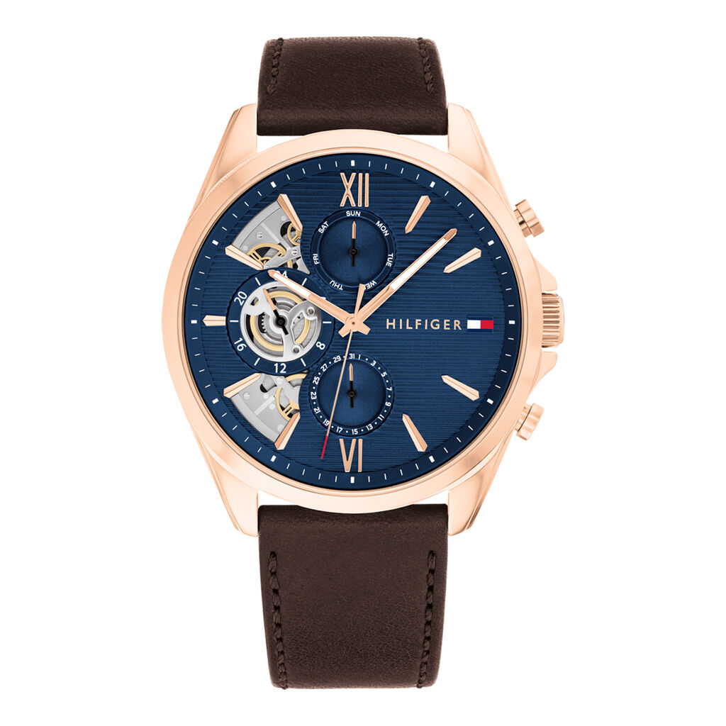 Montre Tommy Hilfiger Baker Bleu - Montres &eacute;tanches Homme | Marc Orian