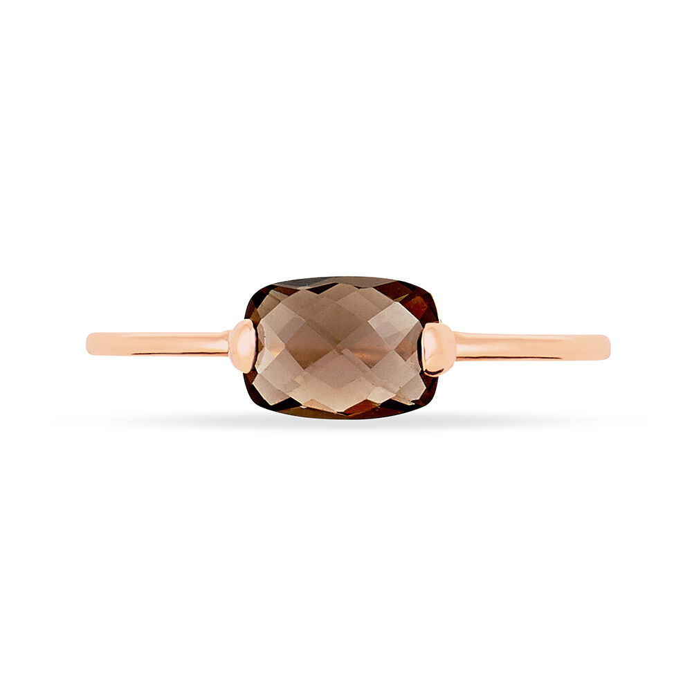 Bague Stella Or Rose Quartz - Bagues avec pierre Femme | Marc Orian