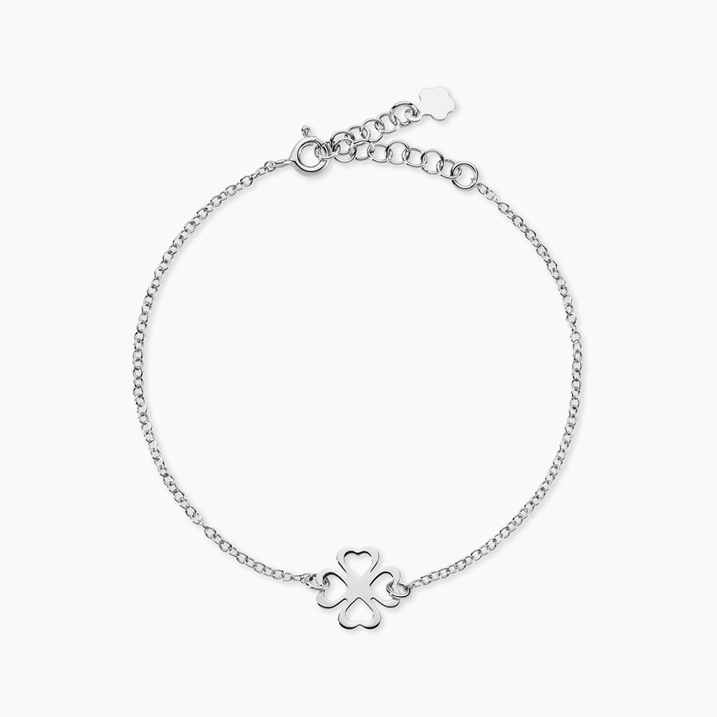 Bracelet Chance Argent Blanc - Bracelets fantaisie Femme | Marc Orian