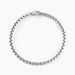 Bracelet Emrick Acier Blanc - Bracelets mailles Homme | Marc Orian