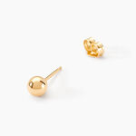 Boucles D'oreilles Puces Fidelia Or Jaune - Puces Famille | Marc Orian